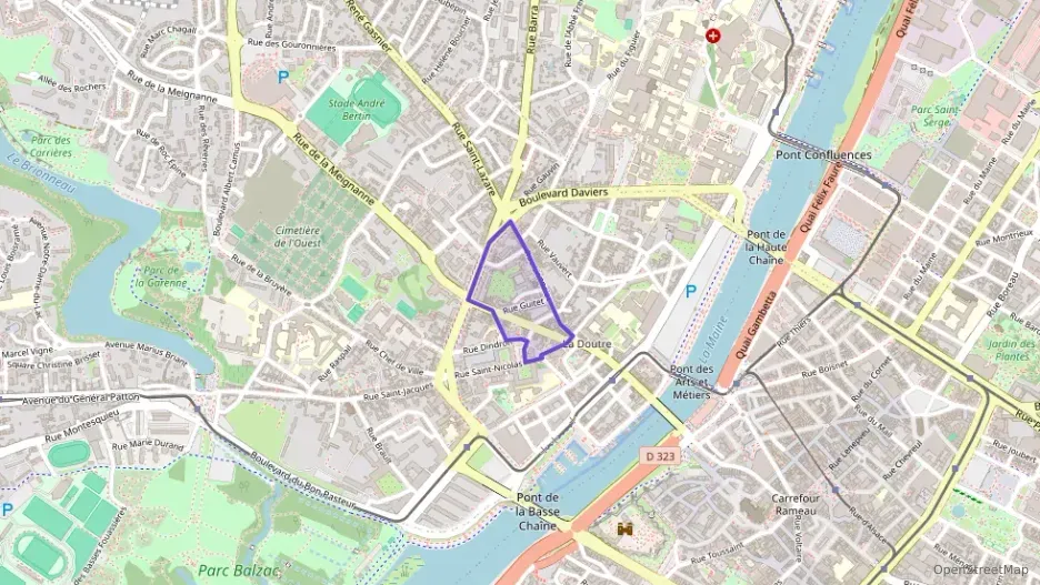 Appartement 20 m² une piece à vendre à Angers