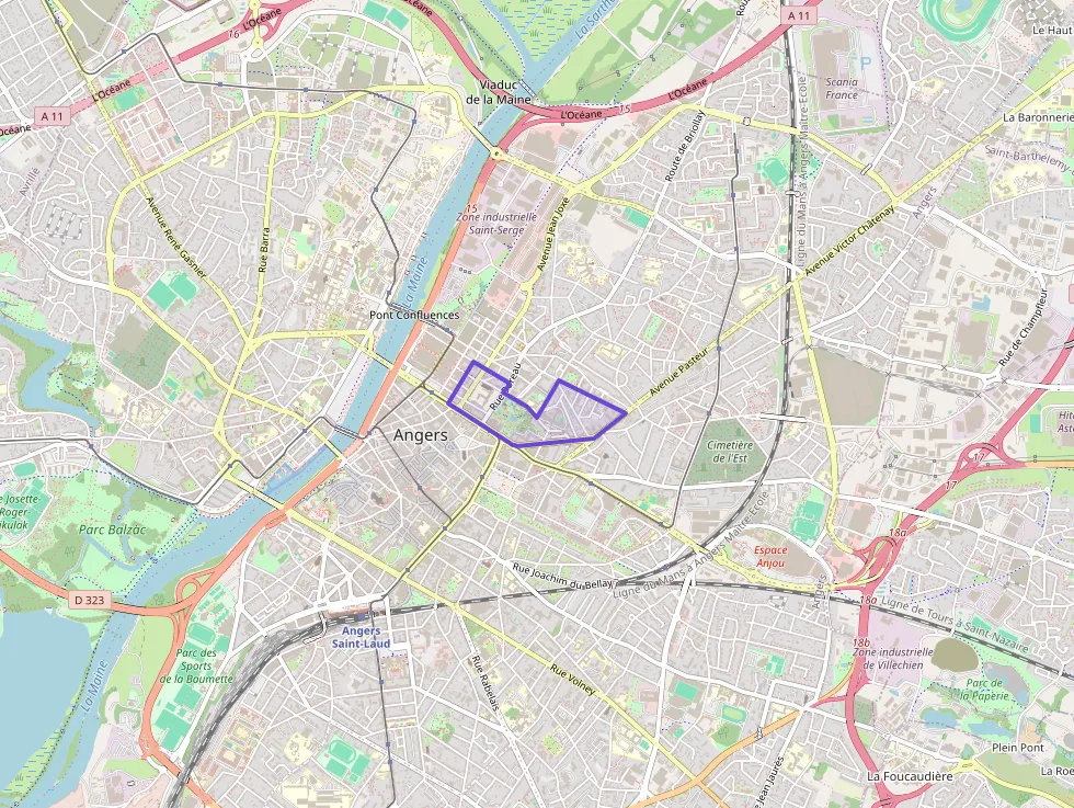 Appartement 34 m² deux pieces à vendre à Angers