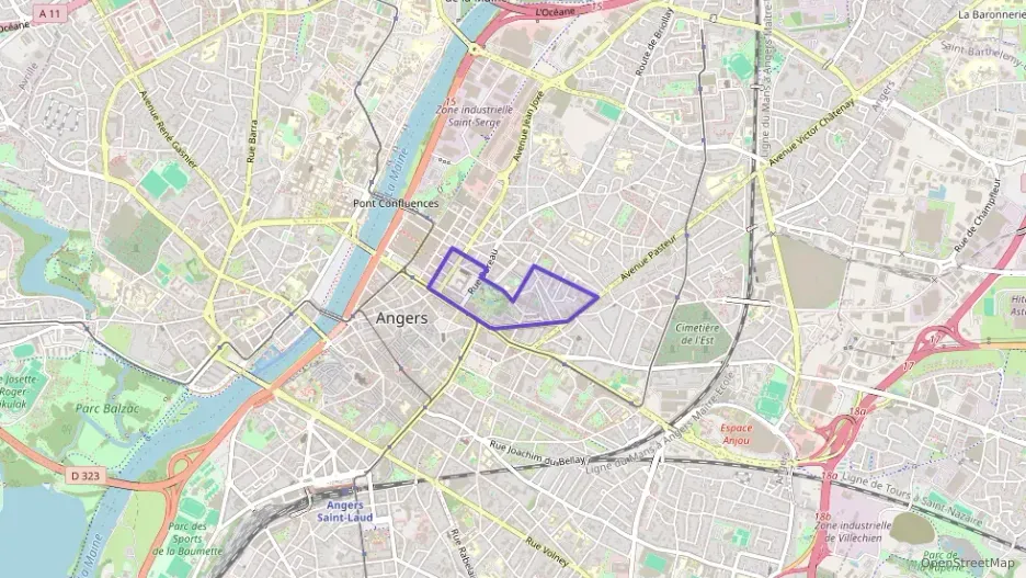 Appartement 34 m² deux pieces à vendre à Angers