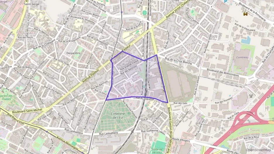 Appartement 50 m² trois pièces à vendre à Angers