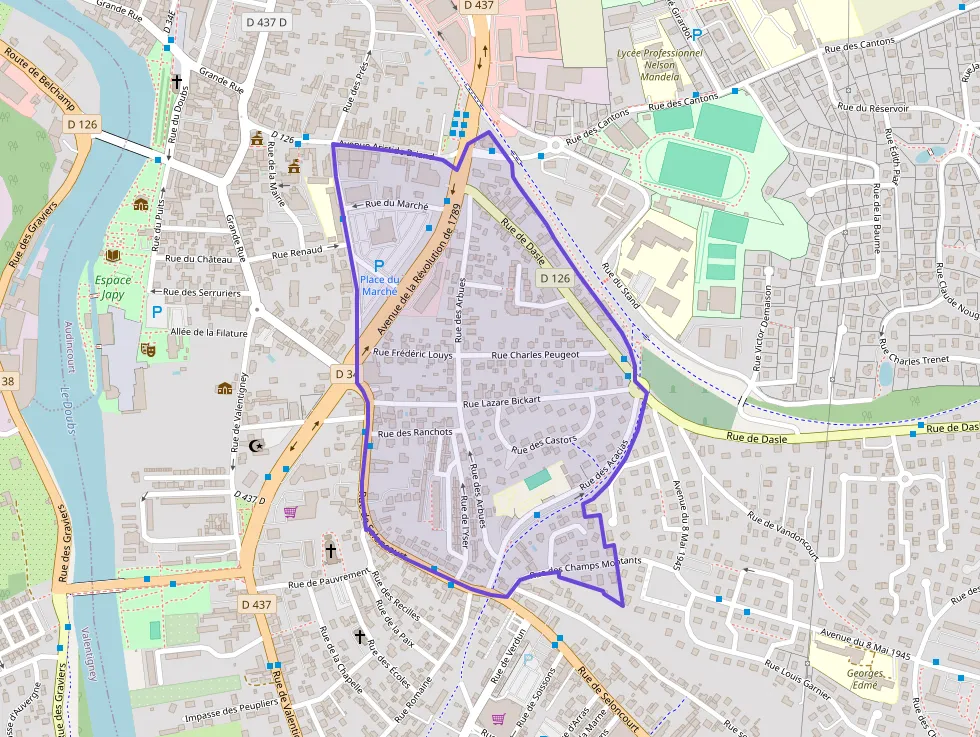 Appartement 73 m² quatre pièces à vendre à Audincourt Appartement 73 m² quatre pièces à vendre à Audincourt