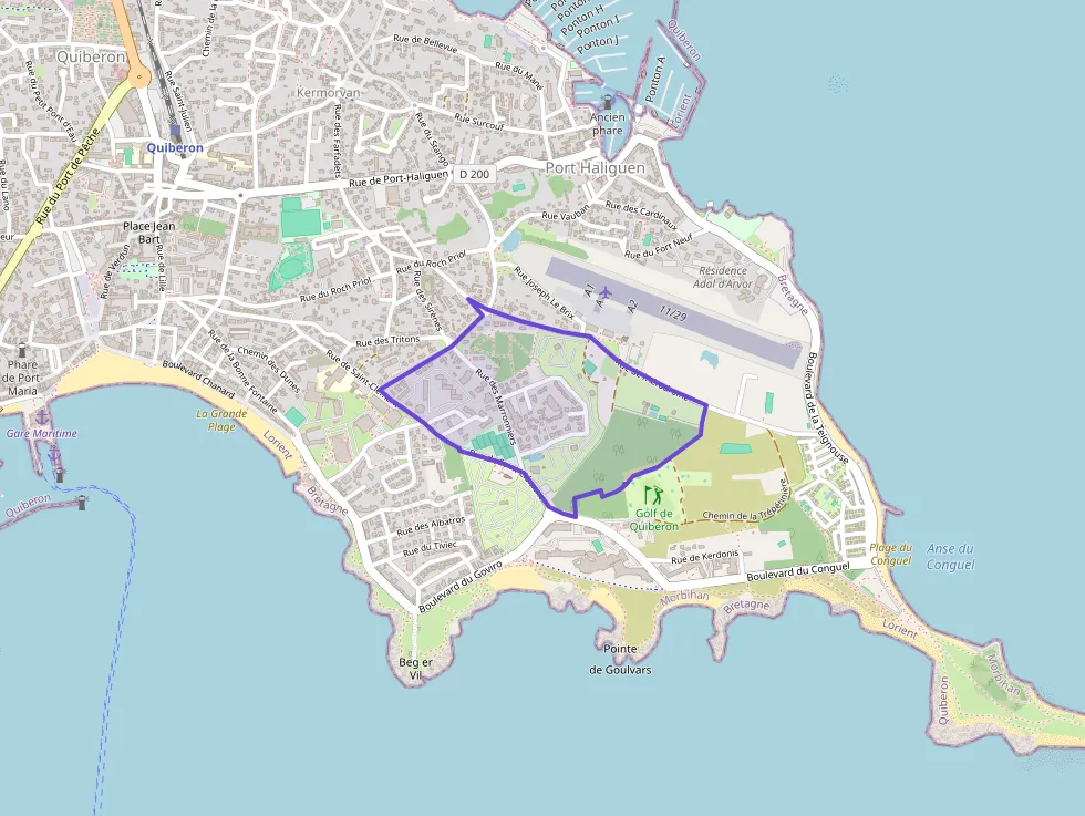 Appartement 42 m² deux pieces à vendre à Quiberon