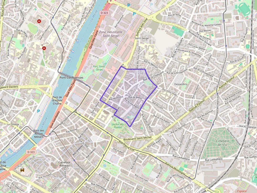 Appartement 43 m² deux pieces à vendre à Angers