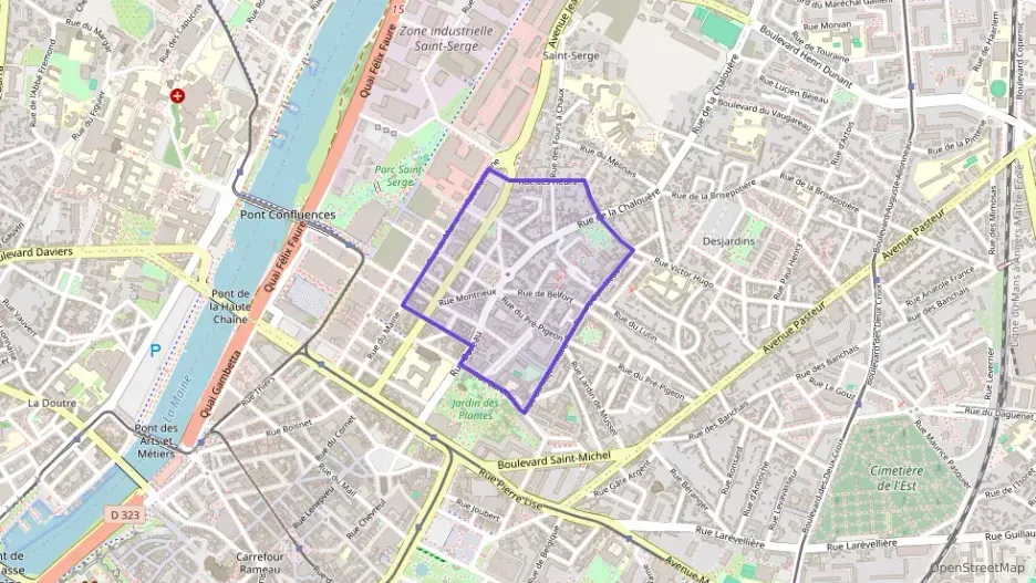Appartement 39 m² deux pieces à vendre à Angers
