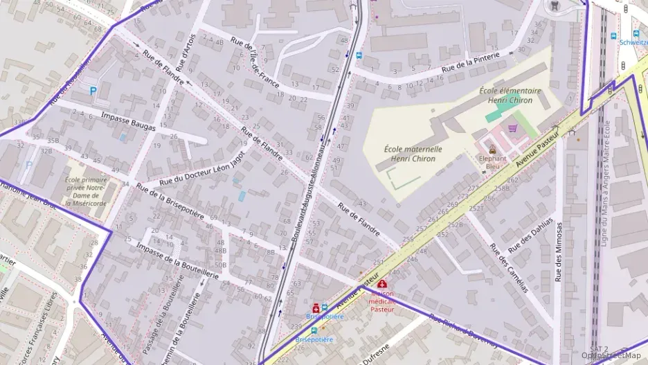 Appartement 68 m² trois pièces à vendre à Angers