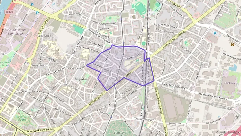 Appartement 68 m² trois pièces à vendre à Angers