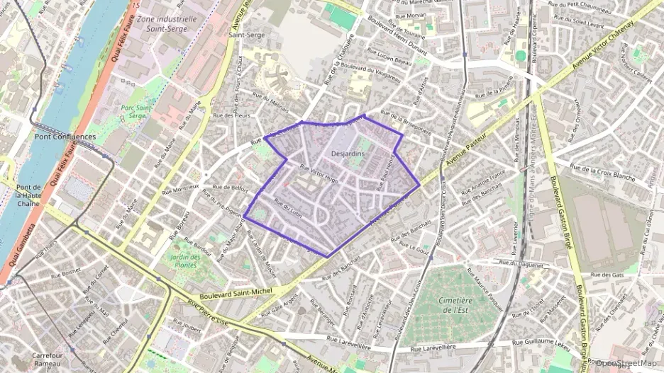 Appartement 65 m² trois pièces à vendre à Angers