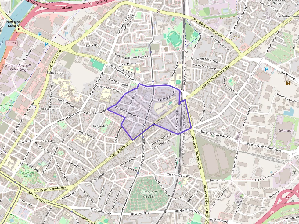 Appartement 31 m² une piece à vendre à Angers