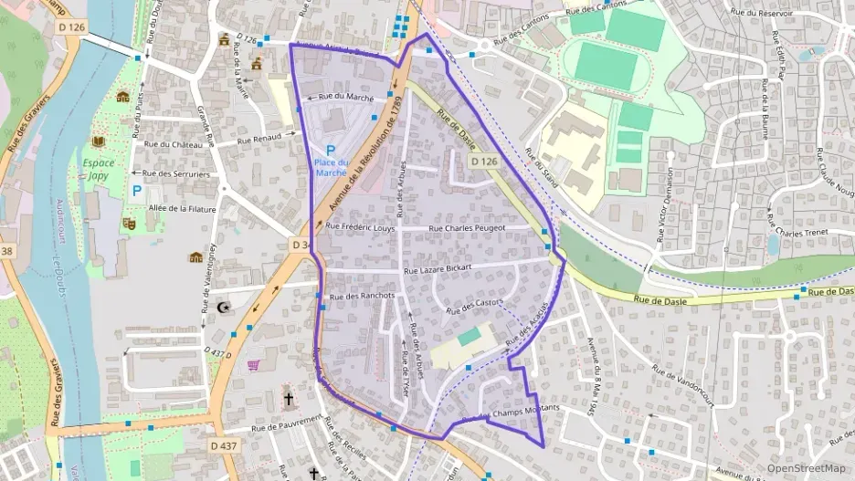 Appartement 64 m² quatre pièces à vendre à Audincourt