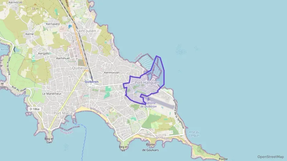 Appartement 55 m² trois pièces à vendre à Quiberon