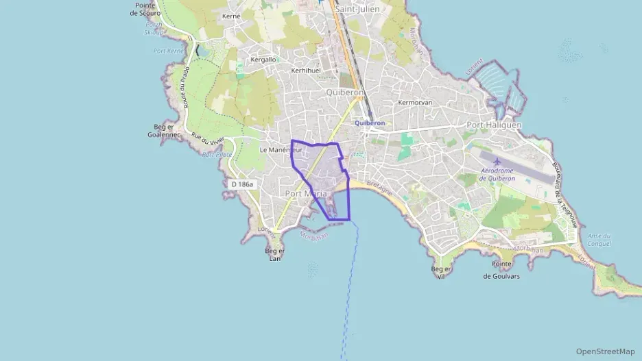 Appartement 51 m² deux pieces à vendre à Quiberon