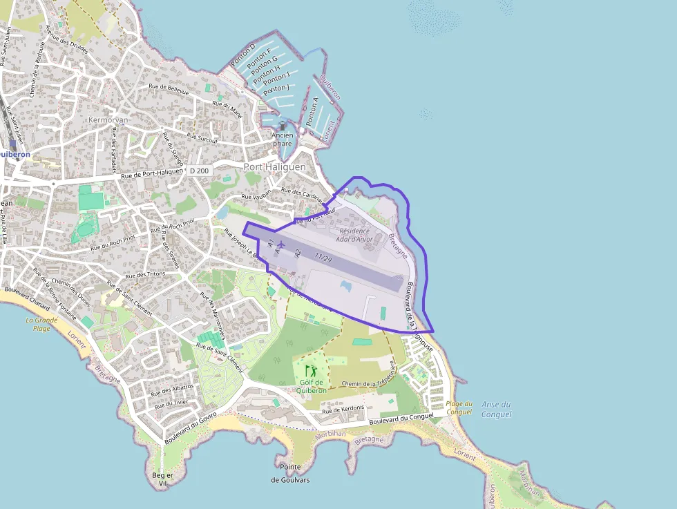 Appartement 30 m² une piece à vendre à Quiberon