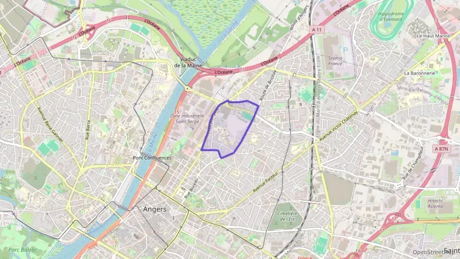 Appartement 81 m² trois pièces à vendre à Angers