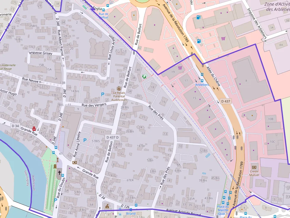 Appartement 58 m² trois pièces à vendre à Audincourt