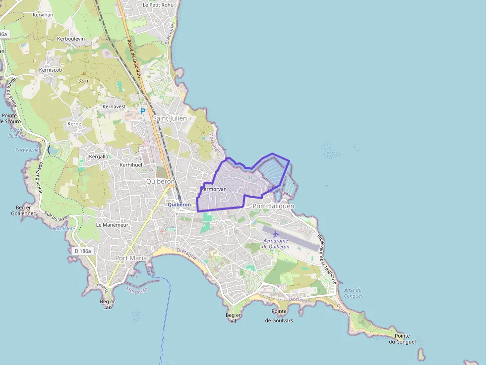 Appartement 53 m² trois pièces à vendre à Quiberon