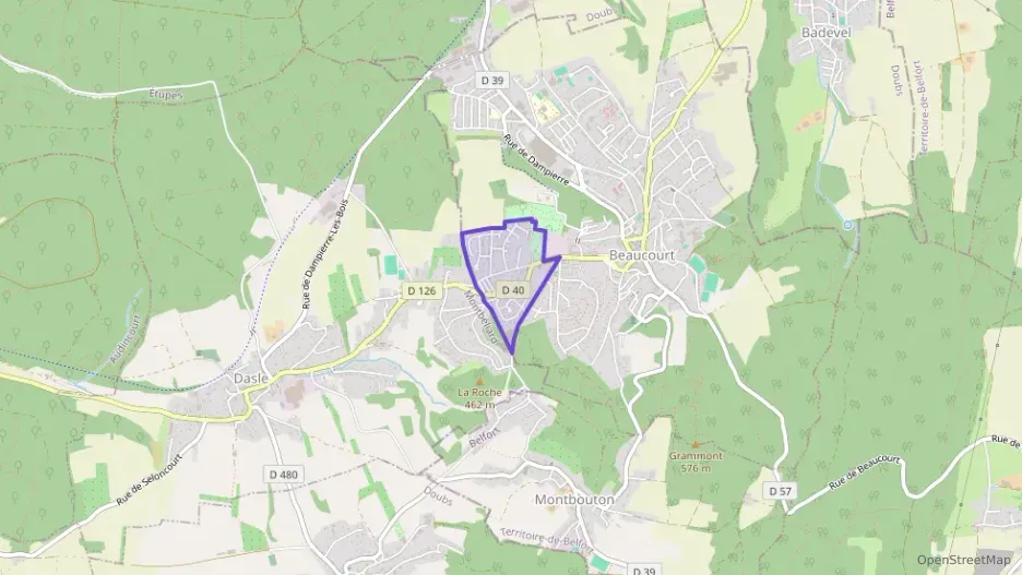 Appartement 69 m² quatre pièces à vendre à Beaucourt Appartement 69 m² quatre pièces à vendre à Beaucourt