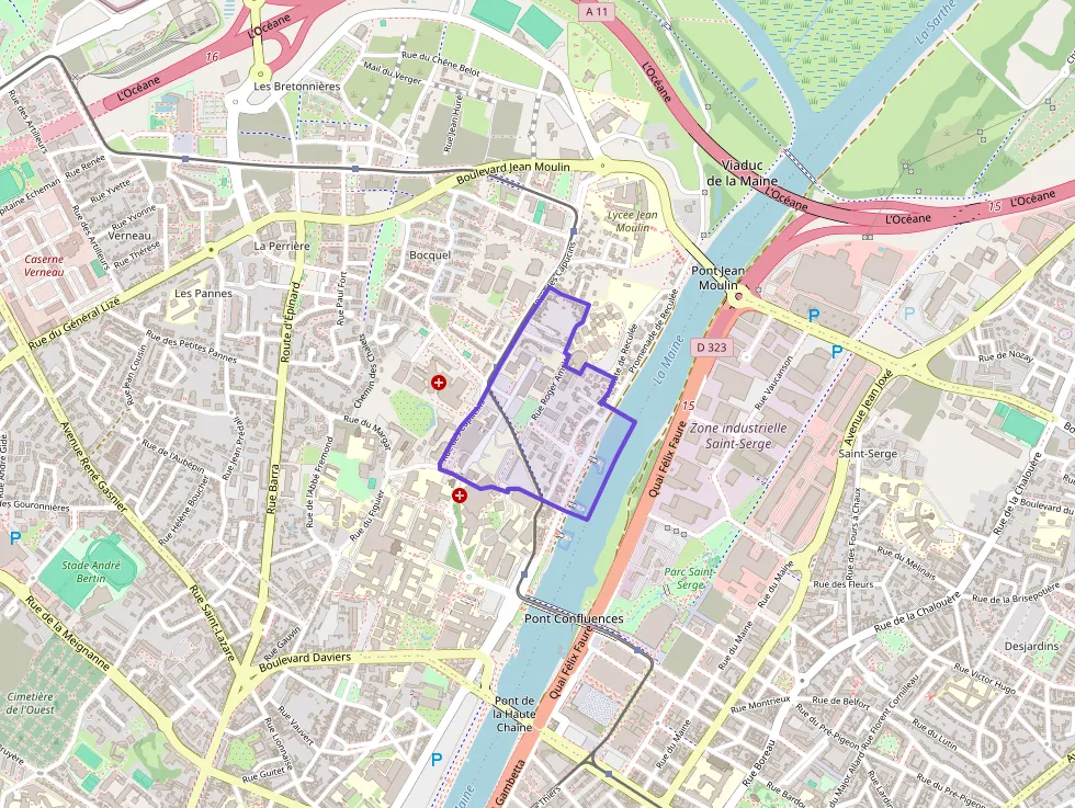 Appartement 102 m² quatre pièces à vendre à Angers