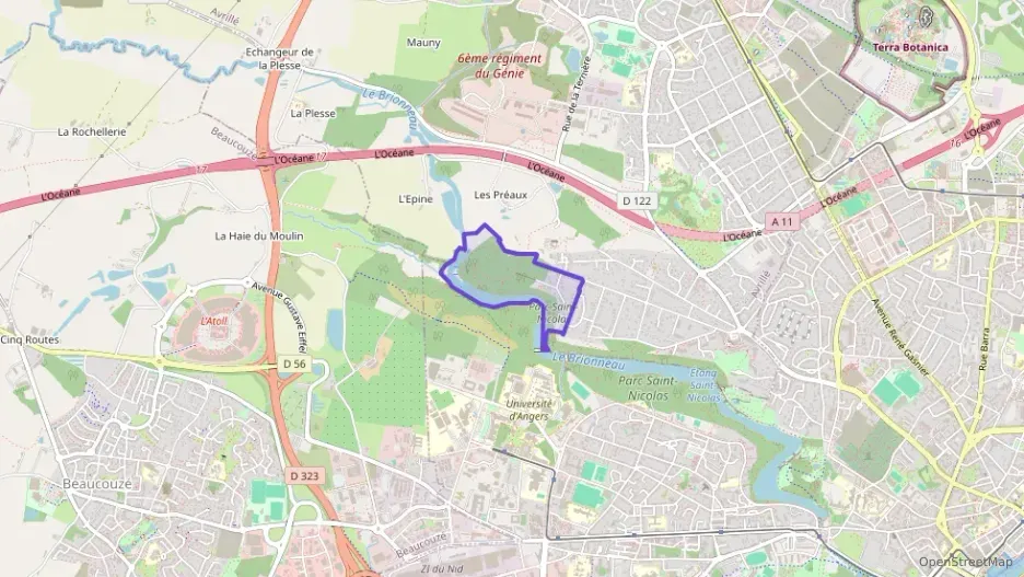 Appartement 68 m² quatre pièces à vendre à Avrillé