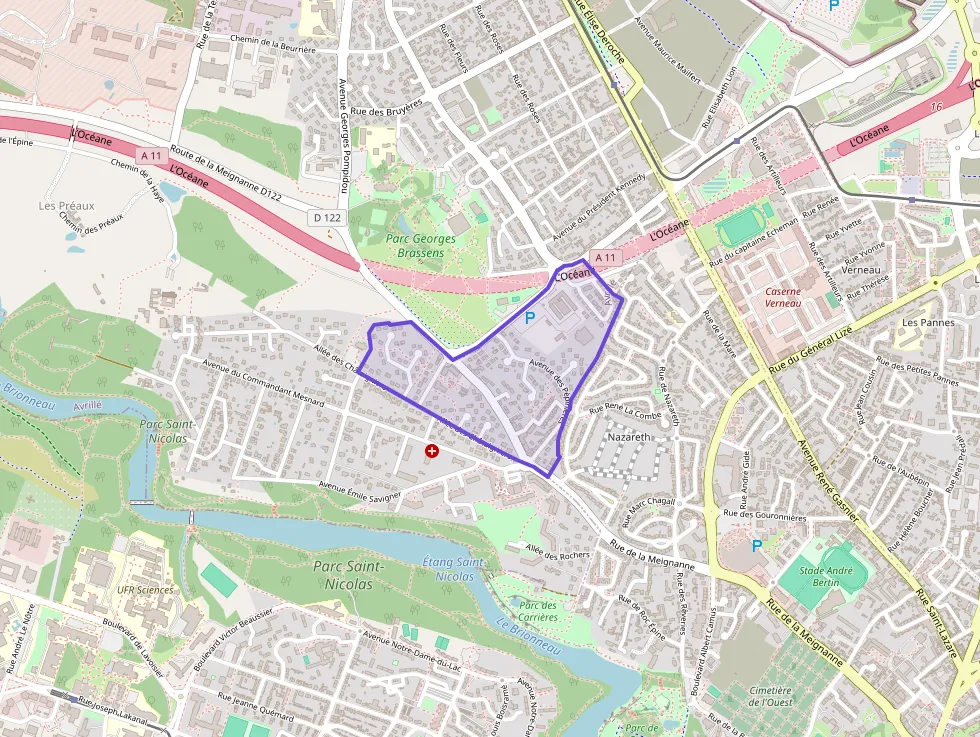 Appartement 50 m² deux pieces à vendre à Avrillé