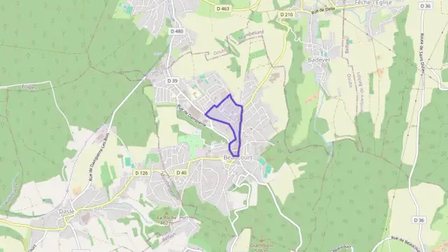 Appartement 66 m² trois pièces à vendre à Beaucourt