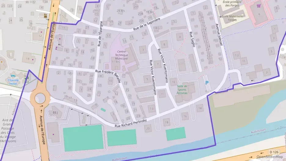 Appartement 137 m² quatre pièces à vendre à Audincourt