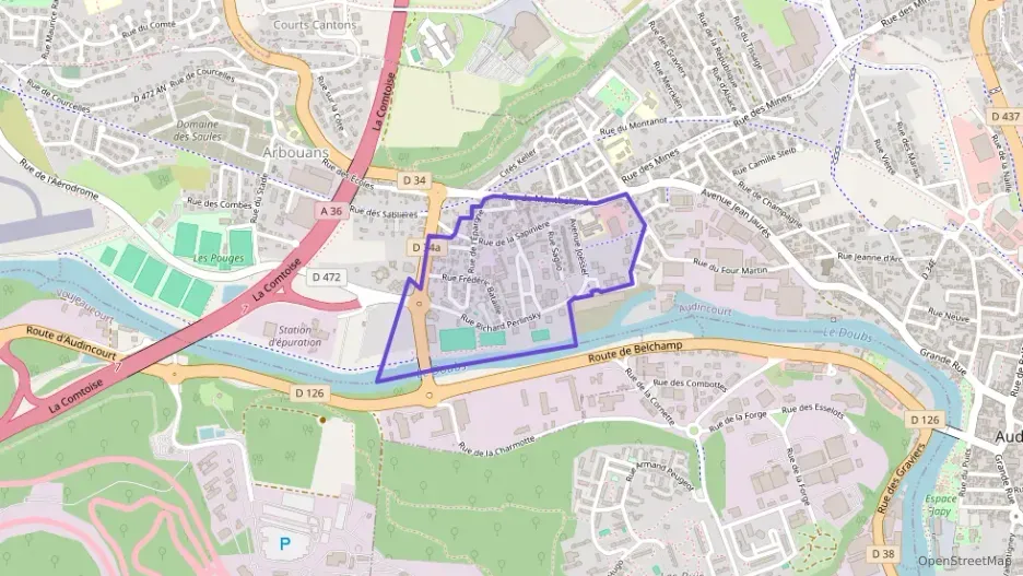 Appartement 69 m² trois pièces à vendre à Audincourt