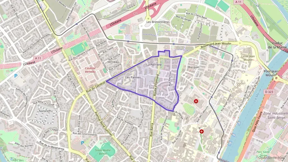 Appartement 79 m² trois pièces à vendre à Angers