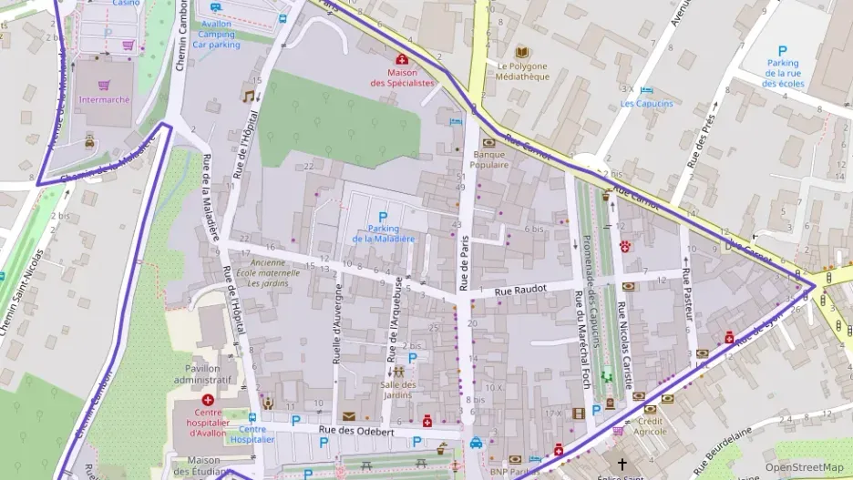 Appartement 30 m² une piece à vendre à Avallon Appartement 30 m² une piece à vendre à Avallon