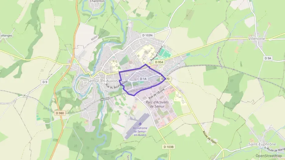 Appartement 83 m² quatre pièces à vendre à Semur-en-Auxois