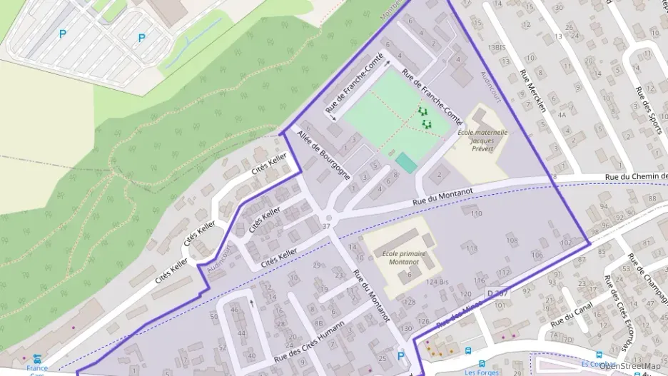 Appartement 64 m² quatre pièces à vendre à Audincourt Appartement 64 m² quatre pièces à vendre à Audincourt