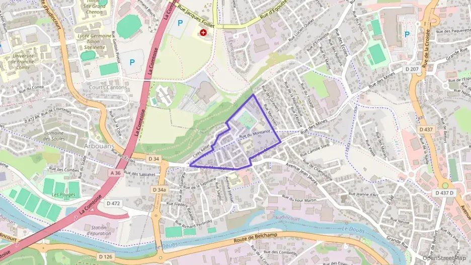 Appartement 64 m² quatre pièces à vendre à Audincourt Appartement 64 m² quatre pièces à vendre à Audincourt