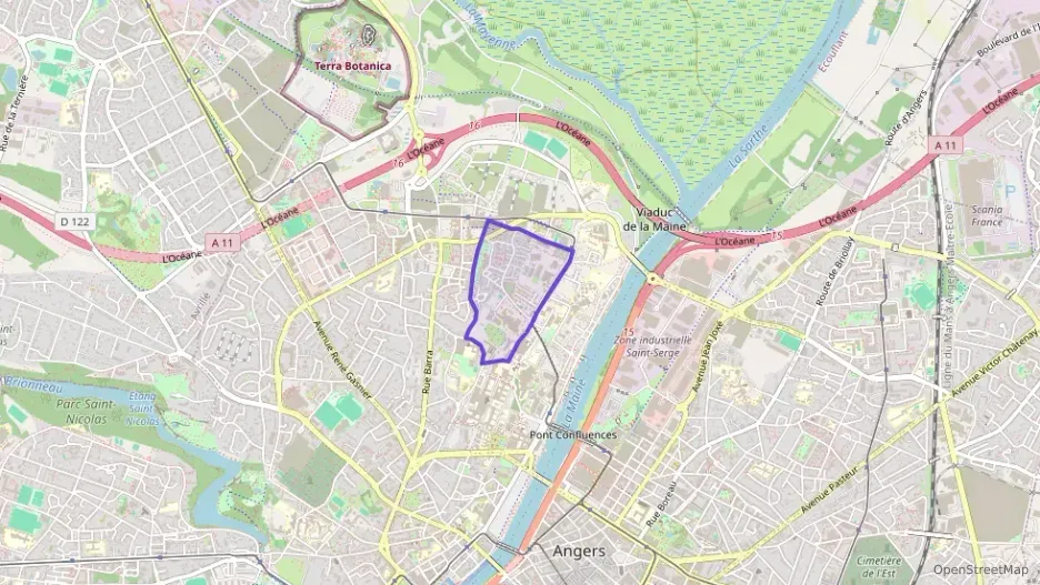 Appartement 49 m² deux pieces à vendre à Angers