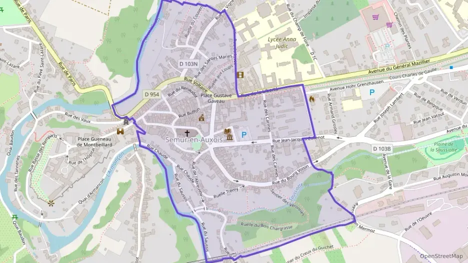 Appartement 100 m² cinq pièces à vendre à Semur-en-Auxois