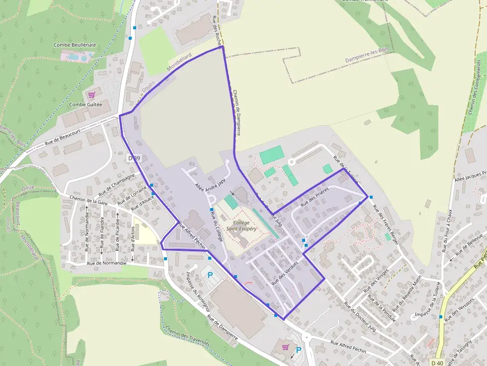 Appartement 59 m² quatre pièces à vendre à Beaucourt