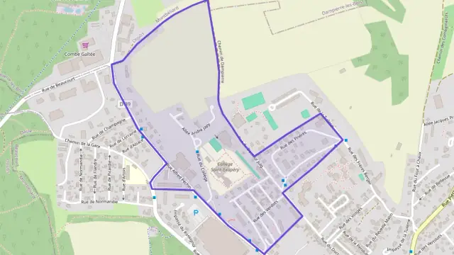 Appartement 59 m² quatre pièces à vendre à Beaucourt