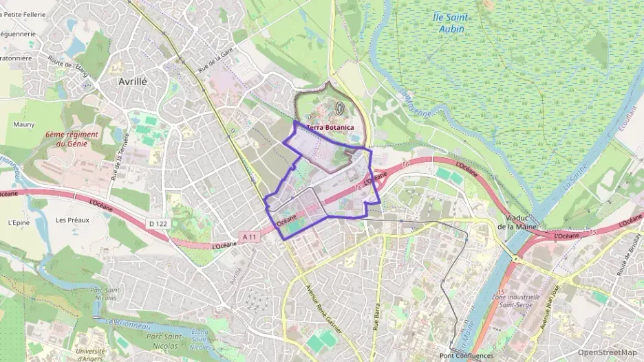 Appartement 61 m² trois pièces à vendre à Angers