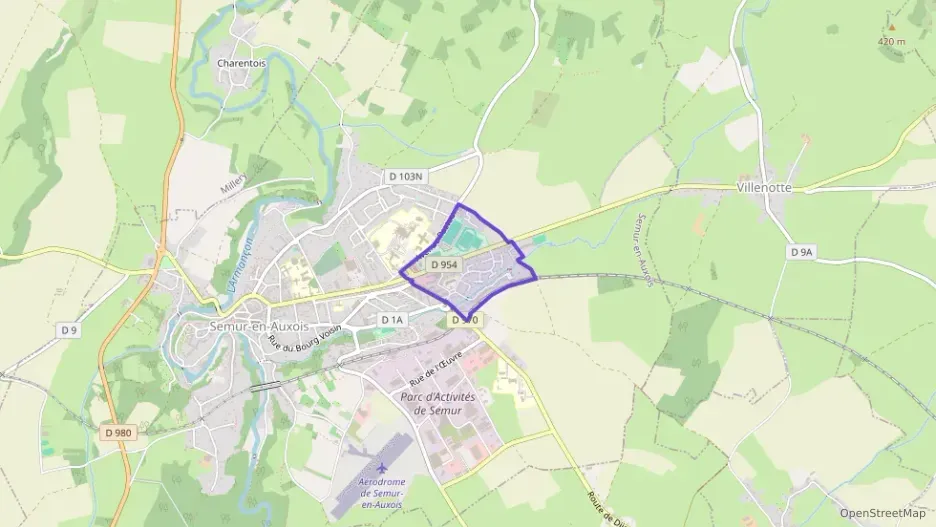 Appartement 79 m² trois pièces à vendre à Semur-en-Auxois