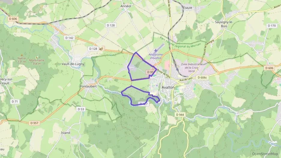 Appartement 75 m² trois pièces à vendre à Avallon Appartement 75 m² trois pièces à vendre à Avallon