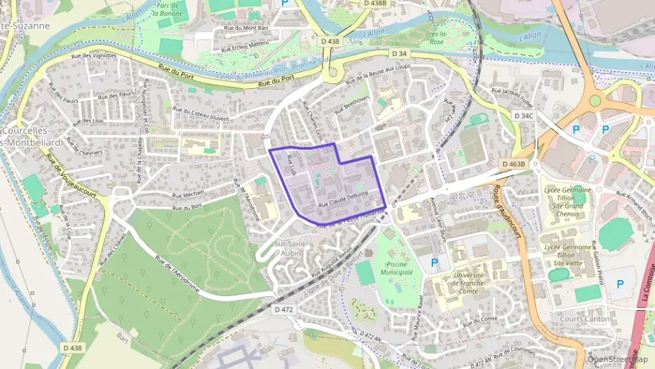 Appartement 76 m² quatre pièces à vendre à Montbéliard