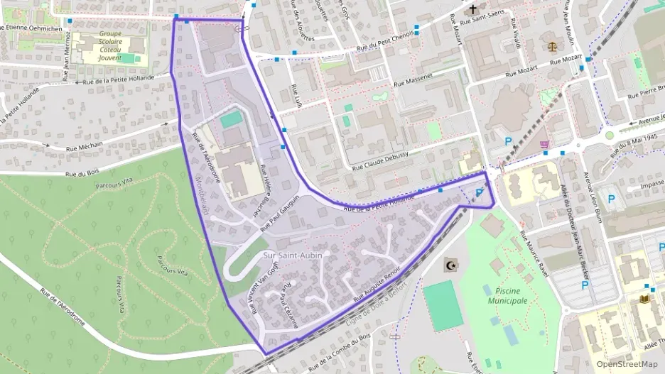 Appartement 76 m² quatre pièces à vendre à Montbéliard