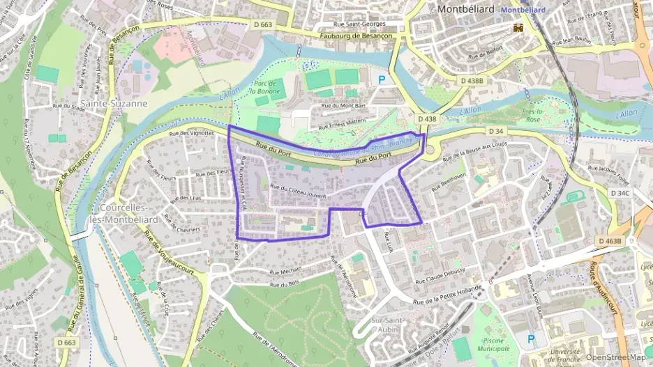 Appartement 84 m² quatre pièces à vendre à Montbéliard Appartement 84 m² quatre pièces à vendre à Montbéliard