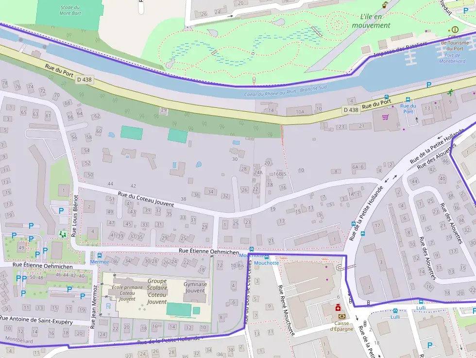 Appartement 64 m² trois pièces à vendre à Montbéliard