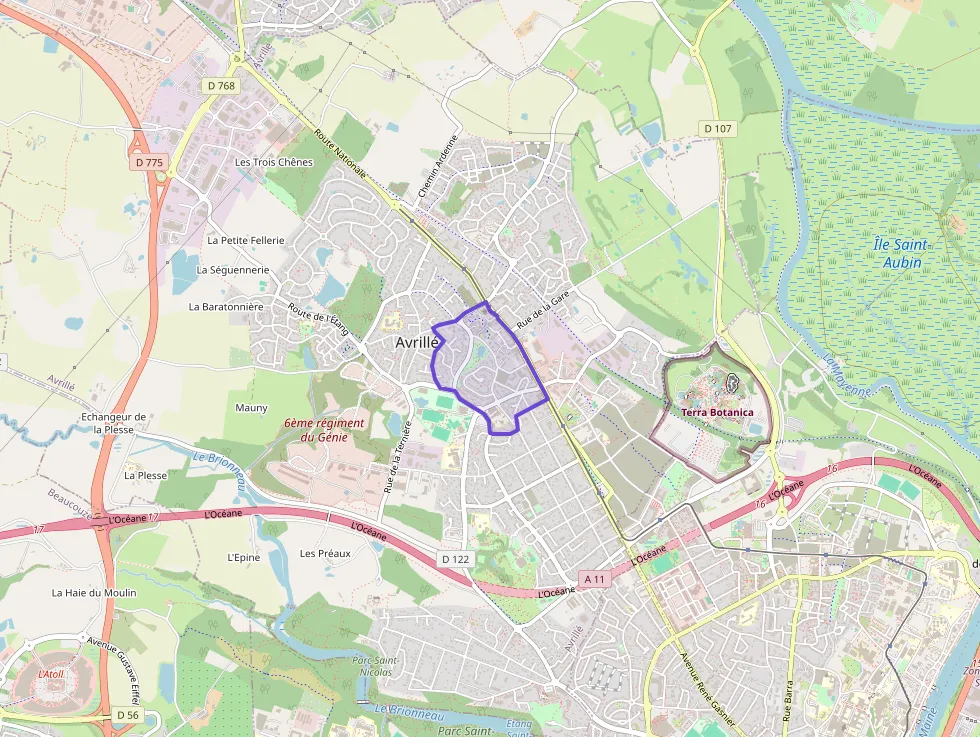 Appartement 63 m² trois pièces à vendre à Avrillé