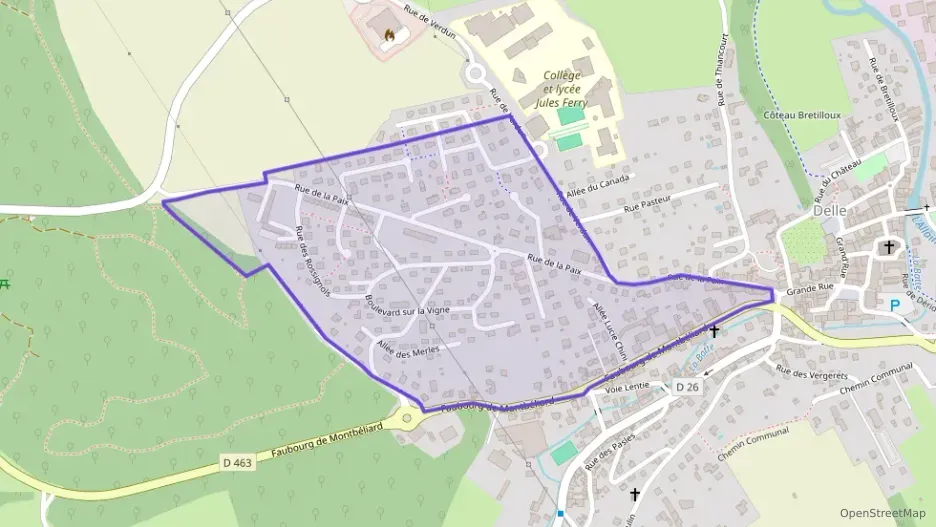 Appartement 112 m² cinq pièces à vendre à Delle Appartement 112 m² cinq pièces à vendre à Delle