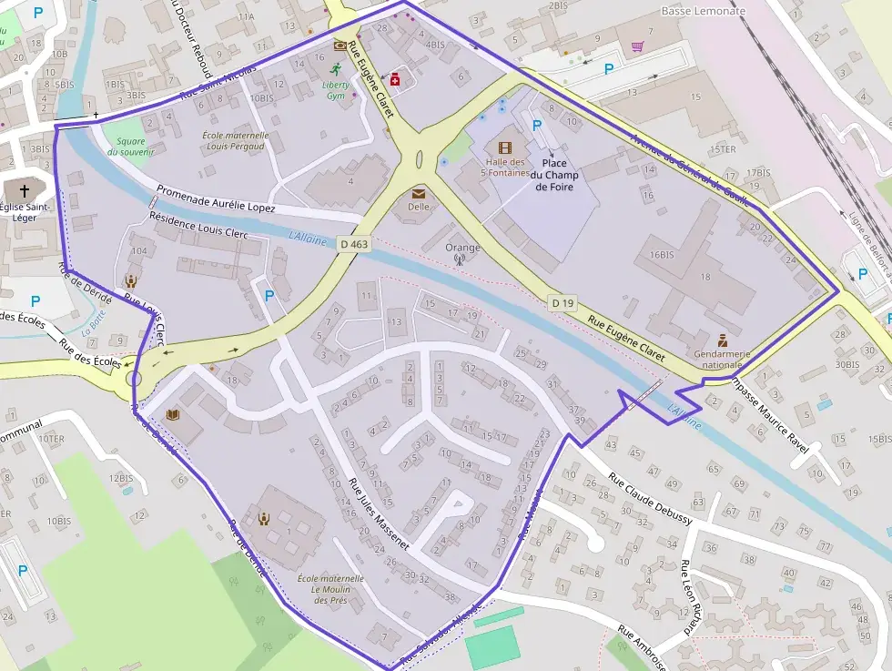 Appartement 98 m² quatre pièces à vendre à Delle