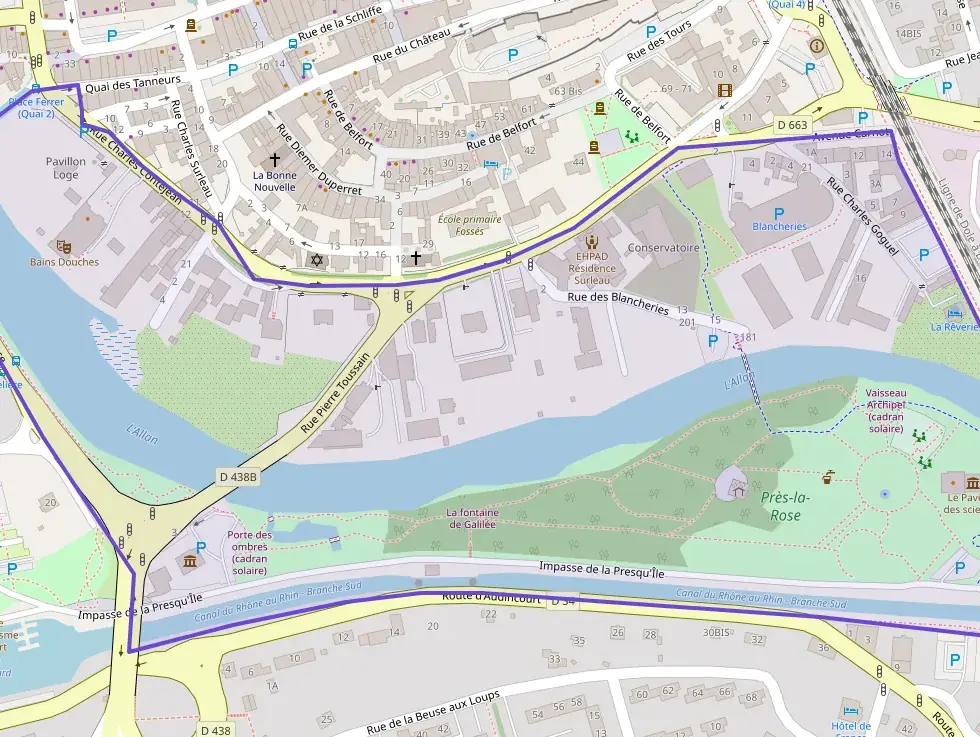 Appartement 108 m² quatre pièces à vendre à Montbéliard