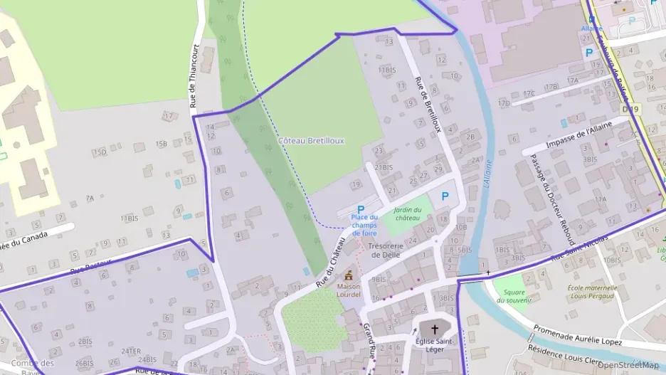 Appartement 72 m² quatre pièces à vendre à Delle