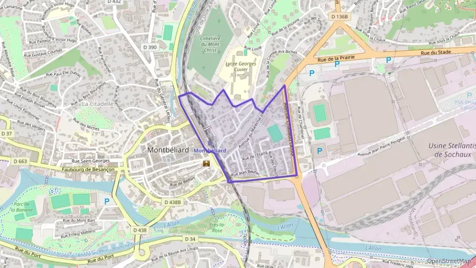 Appartement 56 m² quatre pièces à vendre à Montbéliard Appartement 56 m² quatre pièces à vendre à Montbéliard