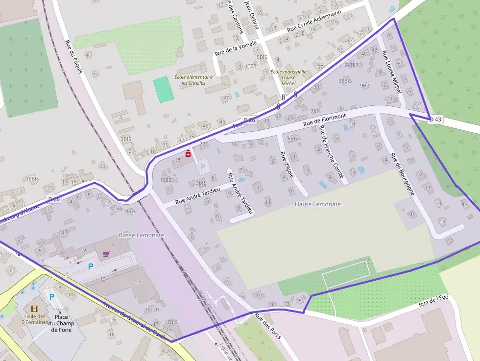 Appartement 72 m² trois pièces à vendre à Delle