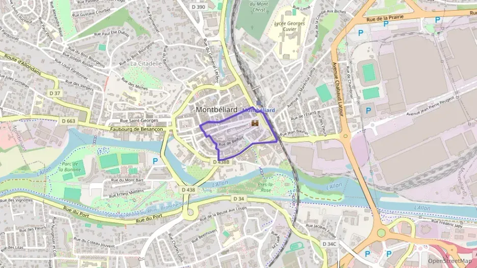 Appartement 67 m² trois pièces à vendre à Montbéliard
